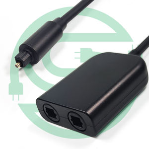 Toslink-Divisor óptico de fibra <span class=keywords><strong>Digital</strong></span>, Cable adaptador de <span class=keywords><strong>Audio</strong></span>, 1 en 2 - Product Image 5