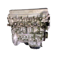 Ensemble moteur d'origine d'occasion, bloc long, 1ZZ 1ZZ-FE VVTI, moteur 4 cylindres pour Toyota Corolla 1.8L