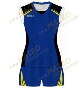 Maillots de volley-ball personnalisés pas chers, designs OEM, sans manches, sublimés, 100% polyester, vêtements de sport, taille personnalisée pour hommes et femmes - Product Image 2