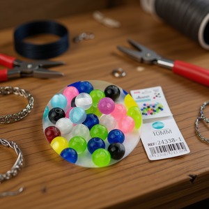 Perline Multicolore ILAN da 10mm per Creazione di Gioielli - Product Image 2