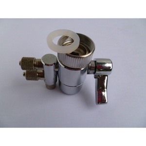 Dual Switch Valve M22 Metal Water Purifier Diverter Faucet Changer - Product Image 2