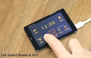 לוח פיתוח ESP32 WT32SC01 תצוגת LCD 16MB תצוגת esp32 עם מסך מגע LCD מסך hmi 3.5 אינץ' צג תצוגות חכמות