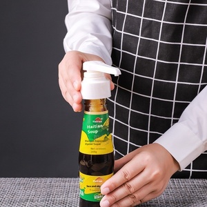 Bouteille d'assaisonnement de tête de pompe de presse de sauce d'huître de cuisine avec la buse quantitative de compression d'huile pour des écumeurs de sauce tomate - Product Image 3