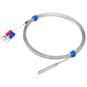 Sonda tipo K 4*30*1000, sensor de temperatura con cable termopar, venta directa de fábrica, grado industrial. - Product Image 2