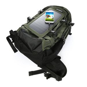 Sac à dos chargeur solaire BSCI, léger, panneau solaire SunPower 7W avec batterie externe - Product Image 1