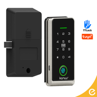 Serrure à empreintes digitales sans fil TTlock, coffre-fort intelligent numérique, clavier à code pour armoire en bois et porte de tiroir