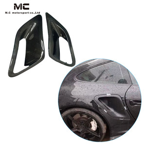 Nuevo para <span class=keywords><strong>Porsche</strong></span> 911 <span class=keywords><strong>997</strong></span>, rejillas de ventilación laterales de fibra de carbono, toma de aire lateral de fibra de carbono para <span class=keywords><strong>991</strong></span> 2005-2011 <span class=keywords><strong>Turbo</strong></span> - Product Image 1