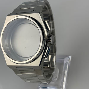 Chất lượng cao bằng thép không gỉ 42mm xem trường hợp và ban nhạc xem, thích hợp cho Ronda 5040.d phong trào. - Product Image 2