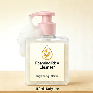 Nettoyant <span class=keywords><strong>visage</strong></span> à l'eau de riz biologique naturelle, hydratant et anti-âge, usage quotidien - Product Image 1