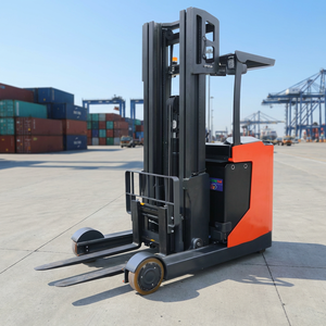 Nueva Carretilla Elevadora Eléctrica <span class=keywords><strong>NOBLELIFT</strong></span> de Bajo Costo de 1.5 Toneladas/Transpaleta Eléctrica RT25ST2 con Motor DC, Operación de Pie, Neumático Sólido de Plomo-Ácido - Product Image 1