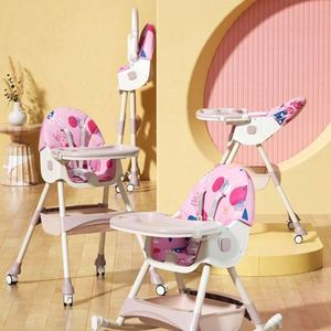 <b>Plastic</b> Modern Safety Baby High Chair with Foot Rest for Infant Dining <b>Table</b> and Hotel Use - Product Image 6