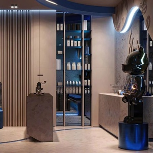 Aménagement intérieur complet de boulangerie-pâtisserie, personnalisation de la pièce, vitrine en verre, comptoir de bar, décoration de café, salon de thé - Product Image 5