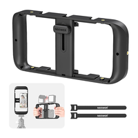 NEEWER Rig vidéo universel pour smartphone, stabilisateur de téléphone, cage de vlogging avec griffe porte-accessoires et support trépied pour vidéo