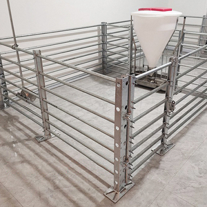 Sistema de Cercas Modulares <span class=keywords><strong>para</strong></span> Cerdos, Económico y Eficiente - Postes de Tubo Galvanizado en Caliente <span class=keywords><strong>para</strong></span> Corrales de Cerdos - Product Image 2