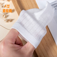 Chaussettes pour bébés nouveau-nés, en maille respirante, en coton blanc, dessin animé mignon, confortables, jetables, écologiques, couleur unie, chaussettes pour tout-petits