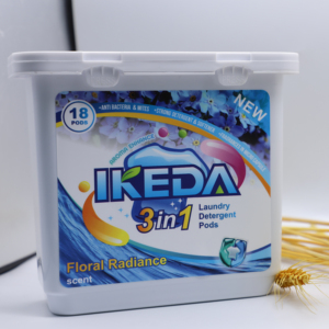 Lessive en poudre IKEDA, capsules de lessive <span class=keywords><strong>pour</strong></span> <span class=keywords><strong>machine</strong></span>, capsules de lessive Yicun, capsules biodégradables, OEM/ODM - Product Image 2
