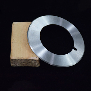<span class=keywords><strong>Lame</strong></span> de refendage circulaire en matériau personnalisé 75*45*1 couteau de machine de découpe supérieur lames rotatives utilisées pour refendre la machine à enrouler - Product Image 4