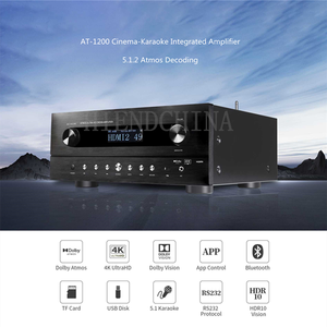 Winner AT-1200 4K/<span class=keywords><strong>HDR</strong></span> amplificateur 5.1.2 Full Scene Sound Decoding Cinema KTV Amp BT APP Control 8ohm - Product Image 3