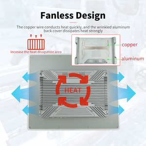 19 Inch Fanless <strong>Embedded</strong> Touch Control Industrial Panel Pc I7 10510U All in One Computer Ip65 Waterproof Industrial Pc - Product Image 6
