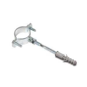 Collier de serrage robuste galvanisé avec ancre de 4 pouces pour tuyaux en acier - Product Image 1