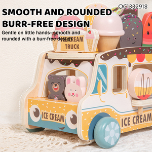Mini Carrito <span class=keywords><strong>de</strong></span> Helados Móvil, <span class=keywords><strong>Juguetes</strong></span> <span class=keywords><strong>de</strong></span> <span class=keywords><strong>Madera</strong></span> <span class=keywords><strong>para</strong></span> Niños, <span class=keywords><strong>Juguetes</strong></span> <span class=keywords><strong>de</strong></span> Simulación Montessori con Helado <span class=keywords><strong>de</strong></span> Juguete y Dinero en Efectivo - Product Image 5