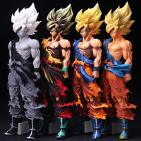DBZ SAIYAN 34 см Гоку Супер No 55 большой Сон Гоку SMSP комикс цветная экшн-фигурка ПВХ Коллекционная модель игрушка для подарка