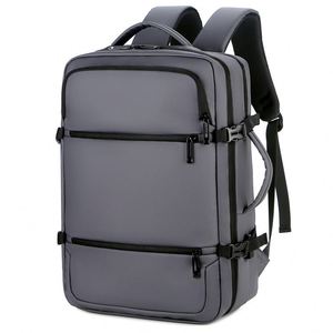 Low MOQ Custom Logo Waterproof Oxford Laptop Backpack With USB Port <b>Computer</b> <b>Bag</b> Business Travel Backpack for Men - Product Image 3