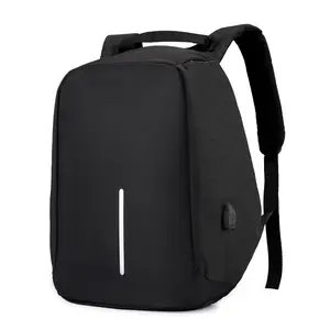 Xiamen safe supplier 18 inch cut proof usb battery charging school business laptop men travel anti theft backpack waterproof