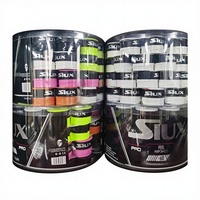 Vente en gros personnalisé coloré antidérapant super collant Badminton raquette de Tennis Grip bande Pickleball Padel raquette PU surgrip