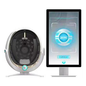 מנתח עור UV עם ניתוח פנים תלת-ממדי, מראה חכמה עם זיהוי לחות, מופעל באמצעות WiFi, לשימוש יופי, מנתח עור דיגיטלי - Product Image 4