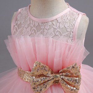 Ropa <span class=keywords><strong>de</strong></span> bebé <span class=keywords><strong>para</strong></span> niña pequeña, vestidos <span class=keywords><strong>de</strong></span> encaje <span class=keywords><strong>para</strong></span> niños, 6M, cumpleaños, bautizo, Fiesta infantil, pastel, traje Smash - Product Image 5