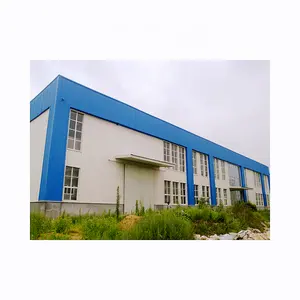 Detachable Prefabricated Portal Frame Construction Design Steel Modular Building Structure Warehouse