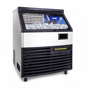 Macchina Professionale per Produzione Ghiaccio, Fabbricatore di Cubetti di Ghiaccio 120kg/24h con Dimensioni Personalizzabili - Product Image 1