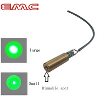 Module laser vert DC3V 532NM 5MW-100MW Point Ligne Lumière de scène verte/lumière de pelouse/effet lumineux laser Lumière laser pour arbre de Noël