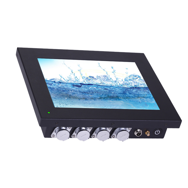 12.1 Inch IP65 Waterproof Industrial Touch Screen Fanless All in One Pc with Rs485 Rs232