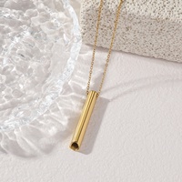 Collier de méditation anti-stress en acier inoxydable avec pendentif de prière, bijoux de mode, vente en gros pour cadeau de l'Aïd