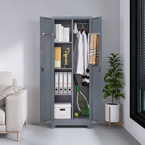 Armoire de nettoyage antirouille outils <span class=keywords><strong>casier</strong></span> de <span class=keywords><strong>rangement</strong></span> simple et double porte armoire de nettoyage - Product Image 2