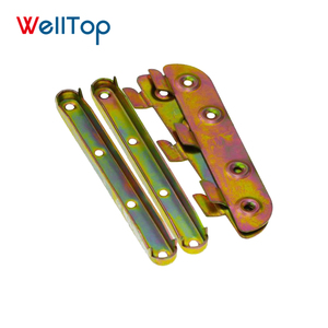 WELLTOP, recién llegados, accesorios para muebles, Hardware, conector angular, abrazadera de hebilla de cama de Metal para placas de bloqueo fijo - Product Image 4