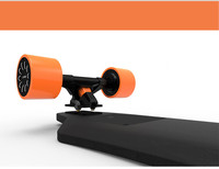 Planche à roulettes électrique 2025 à 4 roues, prix abordable, moteur moyeu 600W*2, vitesse élevée 45km/h, capacité de charge 150kg