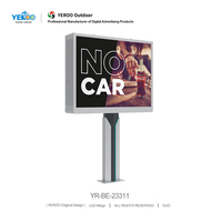 Vente directe d'usine OEM P4 Écran LED couleur IP65 pour publicité extérieure avec animations, textes et graphiques