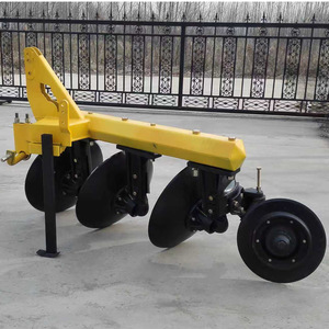 Arado de discos para cultivo agrícola de 3 filas, equipo de labranza agrícola de alta resistencia con cuchillas gruesas para uso con tractor - Product Image 1