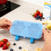 Gâteau au chocolat au yaourt bricolage fait maison moules à glace en silicone sans Bpa de qualité alimentaire avec bâtons