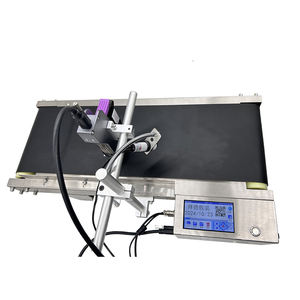 Doku plastik poşetler <span class=keywords><strong>MFG</strong></span> EXP tarih toplu kod Logo baskı için konveyör kodu kalma makinesi ile yüksek hızlı mürekkep püskürtmeli yazıcı - Product Image 1