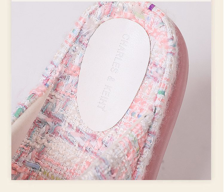 Ladies Slippers for Summer Thick Bottoming Cross Fish Mouth Beach Holiday Half Slipper Sandals