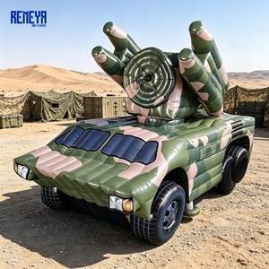 Véhicule radar gonflable compatible infrarouge intégrant la correspondance de signature IR REMEYA et une assemblage modulaire pour une installation rapide - Product Image 1