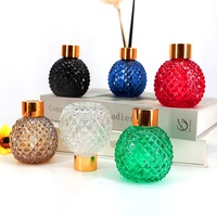 Bouteille d'aromathérapie en verre style industriel, flacon de parfum à paroi épaisse, options personnalisables OEM/ODM, stockage d'huiles artisanales