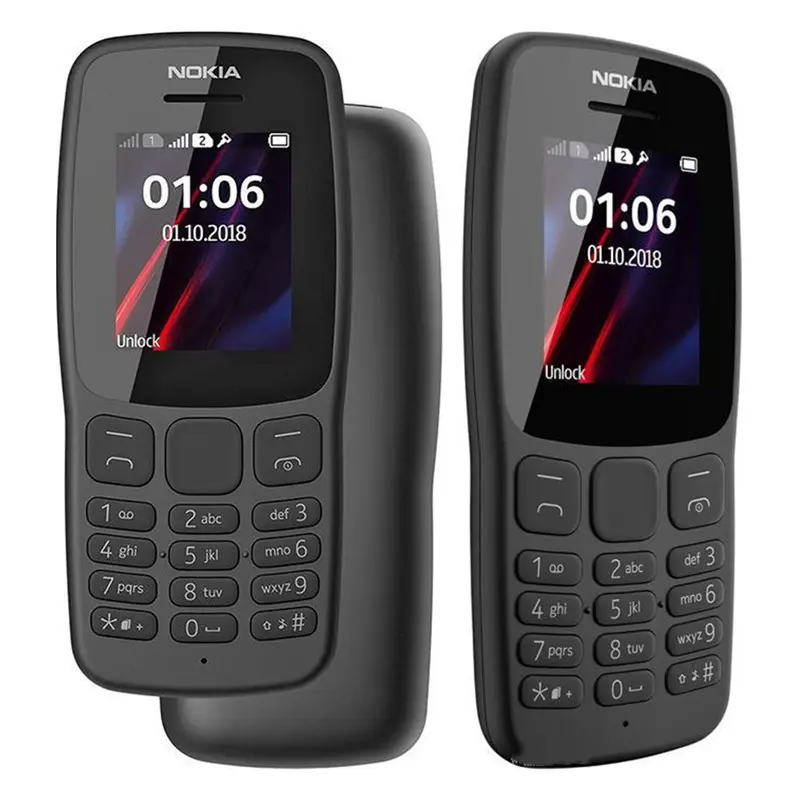 Оптовая продажа NokiaPhone GSM прямая плата 2 SIM-карты 500 мАч Кнопка студенческий низкая цена пожилой мобильный телефон