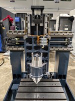 Mesin Pengukir dan Penggiling CNC Vertikal PRCS Hot Sale M5 dengan Spindle BT30 Otomatis Satu Sumbu Presisi Tinggi