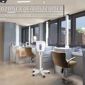 Vaporizador Facial Eléctrico Iónico Profesional con <span class=keywords><strong>Ozono</strong></span> <span class=keywords><strong>y</strong></span> Nano Niebla Fría <span class=keywords><strong>y</strong></span> Caliente para una Limpieza Profunda <span class=keywords><strong>y</strong></span> Cuidado de la Piel Radiante, Uso Doméstico - Product Image 2