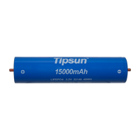 Cellule LiFePO4 32140 à borne à vis 3,2V 15Ah rechargeable, décharge 15A, plus de 3000 cycles pour système d'alimentation de secours UPS
